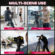 Штатив Ulanzi MT-81 Tripod (80-155cm) Black (T080GBB1) - изображение 8