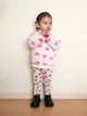 Детские леггинсы на флисе UNIQLO штаны с принтом 1159862554 (Розовый 12-18М) на рост 75-85 см - изображение 7