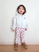 Детские леггинсы на флисе UNIQLO штаны с принтом 1159862554 (Розовый 12-18М) на рост 75-85 см - изображение 8