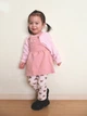Детские леггинсы на флисе UNIQLO штаны с принтом 1159862554 (Розовый 12-18М) на рост 75-85 см - изображение 9