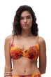 Верх купальника с мягкой чашкой Chantelle 48G Оранжевый микс (C79-light mediterran) (115436) - изображение 1