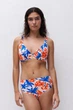 Верх купальника з м’якою чашкою Chantelle 44C Бежевий з квітами (C69-laurel flower) (123105) - зображення 3