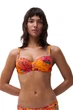 Верх купальника з ущільненою чашкою Chantelle 44E Помаранчевий мікс (C79-light mediterran) (115430) - зображення 1