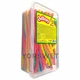 Жувальні цукерки Jellopy Licorice Кислі довгі палички-дроти асорті смаків в пластиковому контейнері 1,5 кг (0179) - изображение 2