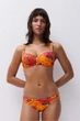 Верх купальника с уплотненной чашкой Chantelle 44D Оранжевый микс (C79-light mediterran) (115430) - изображение 3