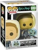 Figurka Funko Pop! Rick & Morty 690 Space Suit Morty with Snake 45435 (889698454353) - obraz 1