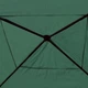 Садовий павільйон, альтанка, торговий тент (3x3x2,5 м) 4 стінки, зелений - изображение 6