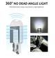 LED лампа T10 W5W 168 194 COB 12 V белый свет 150 lm для подсветки салона и номера - изображение 2