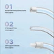 Ирригатор портативный MIJIA teeth flosser F300 полости рта для чистки зубов ирригатор бездротовой аккумуляторный для брекетов Oral irrigator - изображение 2