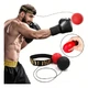 Мʼяч для боксу Fight Ball 80 г червоний з повʼязкою на голову - изображение 3