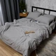 Комплект постільної білизни Moon&Star King Size 220x240 см наволочки 2 х 70х70 см Grey Comfort Варена Бавовна (MS-820012112) - зображення 4