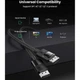 Кабель Ugreen DP114 DisplayPort to DisplayPort V1.4 2m Black (80392) [165597] - изображение 7