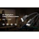 Кабель Ugreen DP114 DisplayPort to DisplayPort V1.4 1m Black (80390) [165595] - изображение 12
