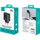 Сетевое зарядное устройство Usams T70 2хUSB-A + 2хUSB-С 40W Black (CC330TC01) [164376] - изображение 4