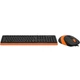 Комплект дротовий A4Tech Fstyler F1010 USB Grey - зображення 4