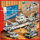 Детский конструктор Xingyayoupin, совместимый с Lego, модель авианосца, подарок на день рождения для мальчиков и девочек в возрасте 6-12 лет. - изображение 3
