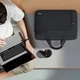 Сумка для ноутбука Taikesen, чехол для портативного ноутбука, совместимый с Apple Macbook 14 дюймов, Lenovo, Huawei, сумка через плечо для мужчин и женщин. - изображение 5