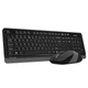 Комплект беспроводной A4Tech FG1010 Wireless Black - изображение 1