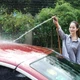 Водомет высокого давления Yili для автомойки, бытовой водомет для автомойки, садовая лейка, насадка высокого давления, комплект шланга Lieying длиной 30 метров. - изображение 9