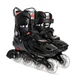 Роликовые коньки COUGAR Adult Adjustable Full-Flash Roller Skates, плоские, с цветочным принтом, повседневные, двойного назначения, черные, размер XL. - изображение 10