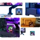 Беспроводная колонка Divoom Dot Sound EVO, пиксельное украшение для рабочего стола, мини-будильник с текстом песен, небольшая игровая компьютерная колонка, домашний сабвуфер, настольный аксессуар в стиле Tech, креативный подарок на день рождения для меня. - изображение 2