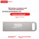 Флеш-накопичувач Lenovo 128 ГБ USB 3.2, серія SX1 Speed Core, сріблястий колір, міцний металевий дизайн, незамінний для бізнесу та офісу - зображення 11