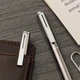 Ручка Pentel BL625 гелевая деловая металлическая, 0.5мм, быстросохнущая, золотистая - изображение 5
