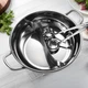 Кастрюля Maxcook MCT963 двусторонняя нержавеющая сталь 304, 32 см - изображение 8