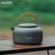 Уличный чайник ALOCS, портативный водонагреватель для кемпинга и приготовления чая, совместим с портативной газовой плитой, емкость 1,4 л. - изображение 6