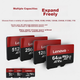 Карта памяти Lenovo T1 microSDXC 256GB UHS-I U3 V30 A1 - изображение 7