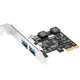 Плата розширення MOGEPCIE на два порти USB 3.0, адаптер PCI-E на USB 3.2 Gen1, незалежний блок живлення для настільного комп'ютера, MC2012 - зображення 7