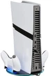 Podstawka ładująca YAXO CYCLONE RAMP NE do PS5/PS5 Slim/PS5 Pro Techno Black (YGCRNECB01B) - obraz 4