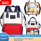 Рюкзак-сумка Nanjiren Mommy Bag, багатофункціональний, великої місткості, портативний для використання на свіжому повітрі, сумка для матері, сумка для дитини, робочий рюкзак, сумка для зберігання молока - изображение 4