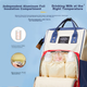 Рюкзак-сумка Nanjiren Mommy Bag, багатофункціональний, великої місткості, портативний для використання на свіжому повітрі, сумка для матері, сумка для дитини, робочий рюкзак, сумка для зберігання молока - изображение 9