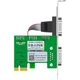 Плата последовательная EB-LINK PCI-E COM-порт для промышленных ПК RS232 9-контактная - изображение 1