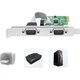 Плата последовательная EB-LINK PCI-E COM-порт для промышленных ПК RS232 9-контактная - изображение 2