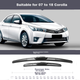 Щітки склоочисника Meisim для Toyota Corolla 2007-2018/Corolla Hybrid 2019-2020 - зображення 5