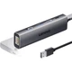 Док-станция Lenovo USB 3.0 с гигабитным Ethernet-адаптером RJ45, проводным сетевым адаптером-конвертером, USB-расширителем для ноутбука, USB-разветвителем Xiaoxin 4-в-1. - изображение 1