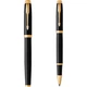 Ручка шариковая PARKER IM Black Pearl золотая отделка - изображение 2