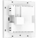 TP-LINK AP450I-POE Slim (квадратный) 450M Беспроводная панельная точка доступа 86-го типа Корпоративный уровень Доступ к Wi-Fi для отелей и вилл Весь дом Питание по PoE Управление переменным током - изображение 2