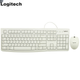 Комплект проводной Logitech MK120 USB UA Белый - изображение 2
