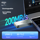 Флеш-накопичувач Aigo 256 ГБ USB 3.2, високошвидкісний флеш-накопичувач для офісного комп'ютера, швидкість читання 220 МБ/с, настроюваний металевий USB-накопичувач, флеш-накопичувач великої ємності, серія U330 - зображення 5