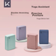Блоки для йоги Keep EVA нескользящие, светло-зеленые, пара - изображение 4