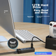Кабель-удлинитель для USB 3.0-концентратора UNITEK, высокоскоростной 4-портовый разветвитель, док-станция расширения USB с одним портом на несколько портов, конвертер USB-кабеля для ноутбука Y-3098BBK - изображение 3