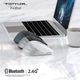 Миша A4Tech FB35CS Wireless/Bluetooth Silver - зображення 4