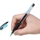 Ручка Uni Mitsubishi UMR-151 Financial Pen 0.38mm Student Gel Pen (сменный стержень UMR-1), разные цвета (3 черных, 1 синий, 1 красный), упаковка из 5 штук. - изображение 1