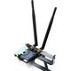EDUP EP-9620 1200M PCI-E двухдиапазонная беспроводная сетевая карта 5G с Bluetooth-адаптером, внутренняя плата расширения для настольного компьютера, Wi-Fi-приемник AC1200. - изображение 3