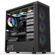 Корпус PADO F20 EATX чорний з 12 відсіками для HDD та 2 для SSD, для сервера та робочої станції - зображення 4