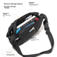 Сумка Slazenger Crossbody через плечо для мужчин/женщин вместительная, поясная, повседневная - изображение 7