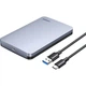 Внешний корпус для жесткого диска UGREEN USB3.1, портативный корпус для 2,5-дюймового жесткого диска, совместимый с ноутбуками и настольными компьютерами, интерфейс SATA для SSD и механических жестких дисков. - изображение 1